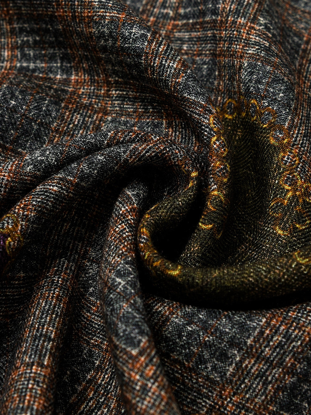 Gentscarf 70% Wool 30% Silk Men’s Square Scarf 65×65cm