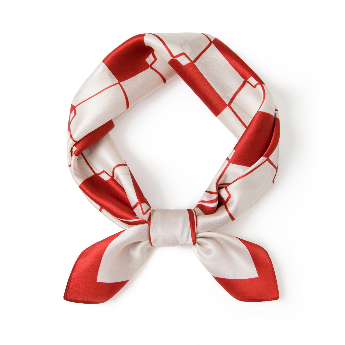 Gentscarf 100% Mulberry Silk Square Scarf 53×53cm