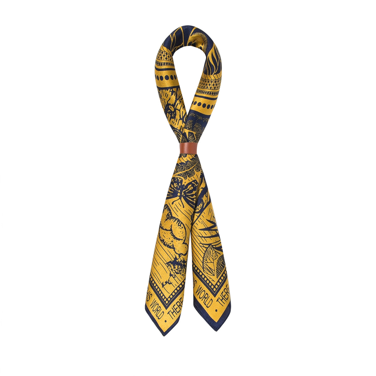 Gentscarf 100% Mulberry Silk Square Scarf 53×53cm
