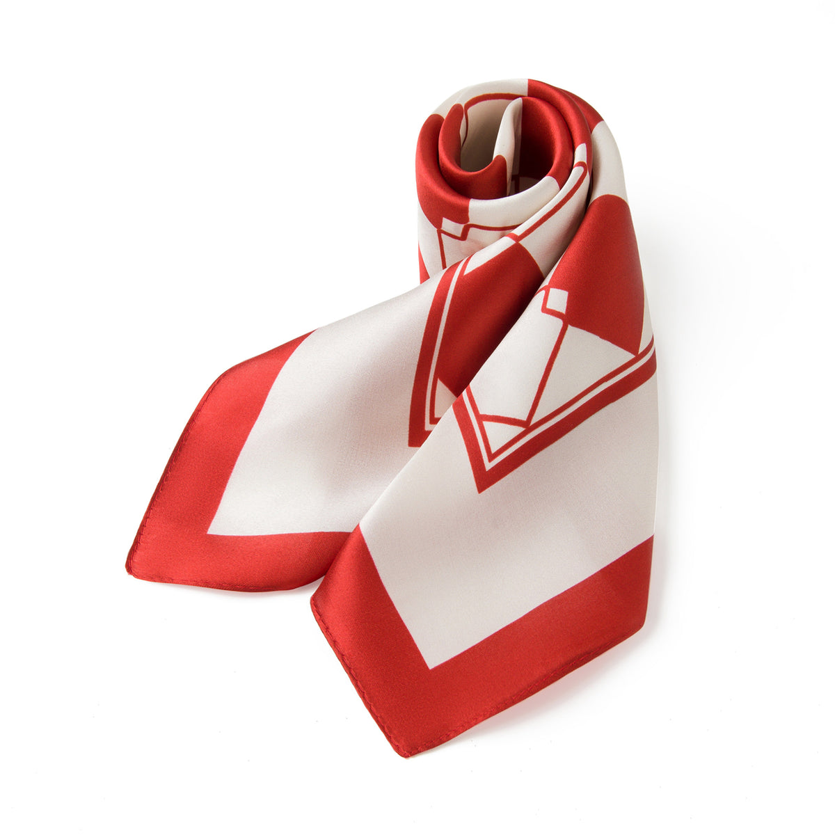 Gentscarf 100% Mulberry Silk Square Scarf 53×53cm