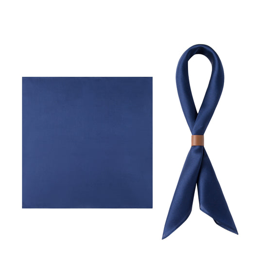 GENTSCARF 100% Mulberry Silk Men's Square Scarf