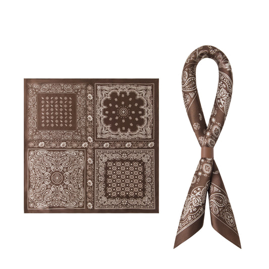 Gentscarf 100% Mulberry Silk Square Scarf 53×53cm